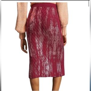 Anthropologie Rue Shimmer Sweater Midi Skirt size XS NWOT
